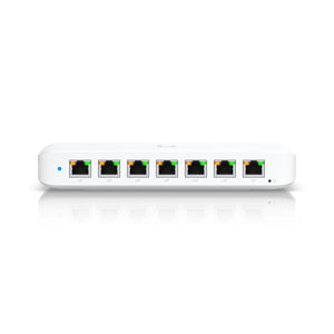 Ubiquiti Ultra 210W Géré L2 Gigabit Ethernet (10/100/1000) Connexion Ethernet, supportant l'alimentation via ce port (PoE) Blanc