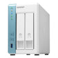QNAP TS-231P3 NAS Tower Annapurna Labs Alpine AL-214 4 Go DDR3 0 To QNAP QTS Turquoise, Blanc