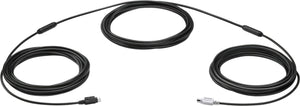 Logitech 939-001490 câble PS/2 15 m 6-p Mini-DIN Noir