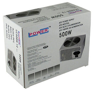 LC-Power LC500H-12 V2.2 unité d'alimentation d'énergie 500 W ATX Gris