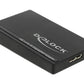 DeLOCK 62581 adaptateur graphique USB 3840 x 2160 pixels Noir