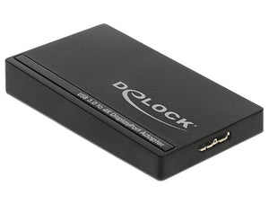 DeLOCK 62581 adaptateur graphique USB 3840 x 2160 pixels Noir