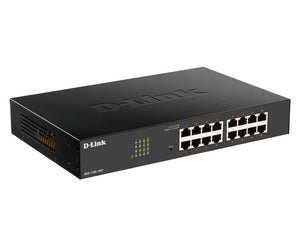 D-Link DGS-1100-16V2 commutateur réseau Géré L2 Gigabit Ethernet (10/100/1000) Noir