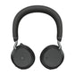 Jabra Evolve2 75 Casque Sans fil Arceau Bureau/Centre d'appels Bluetooth Noir