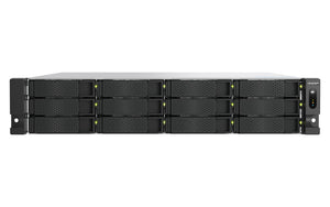 QNAP TS-H1277AXU-RP NAS Rack (2 U) AMD Ryzen™ 7 32 Go DDR5 QuTS hero Noir