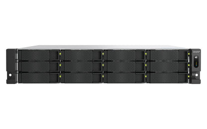 QNAP TS-H1277AXU-RP NAS Rack (2 U) AMD Ryzen™ 5 16 Go DDR5 0 To QuTS hero Noir