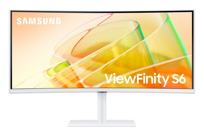 Samsung S65TC écran plat de PC 86,4 cm (34") 3440 x 1440 pixels UltraWide Quad HD LED Blanc