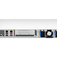 QNAP TS-464U-RP NAS Rack (1 U) Intel® Celeron® N5095 8 Go DDR4 0 To QNAP Turbo System Aluminium, Noir