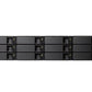 QNAP TL-R1200S-RP Boîtier de disques de stockage Boîtier disque dur/SSD Noir, Gris 2.5/3.5"