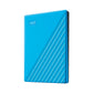 Western Digital My Passport disque dur externe 2 To 3.2 Gen 1 (3.1 Gen 1) Bleu