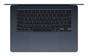 Apple MacBook Air Apple M M4 Ordinateur portable 38,9 cm (15.3") 16 Go 512 Go SSD Wi-Fi 6E (802.11ax) macOS Sequoia Marine