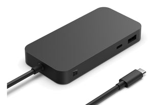 Microsoft Surface USB4 Dock Avec fil Noir