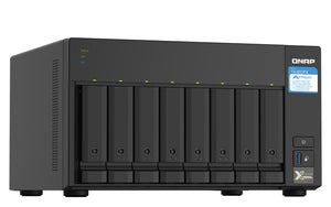 QNAP TS-832PX NAS Tower Annapurna Labs AL324 4 Go DDR4 0 To QNAP Turbo System Aluminium, Noir