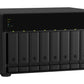 QNAP TS-873A NAS Tower Ryzen Embedded V1500B 8 Go DDR4 0 To QNAP Turbo System Noir