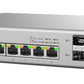 Ubiquiti UniFi US-8-150W commutateur réseau Géré Gigabit Ethernet (10/100/1000) Connexion Ethernet, supportant l'alimentation via ce port (PoE) Blanc
