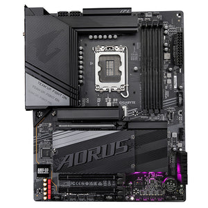 GIGABYTE Z790 AORUS ELITE X WIFI7 Carte mère - Compatible avec Intel 14th Gen CPUs, 16+1+2 phases VRM, up to 8266MHz DDR5 (OC), 3xPCIe 4.0 M.2, Wi-Fi 7, 2.5GbE LAN, USB 3.2 Gen 2x2