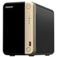 QNAP TS-264 NAS Tower Intel® Celeron® N5095 8 Go 0 To QNAP QTS Noir, Or