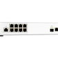 QNAP QSW-M2108-2C commutateur réseau Géré L2 2.5G Ethernet (100/1000/2500) Gris, Blanc