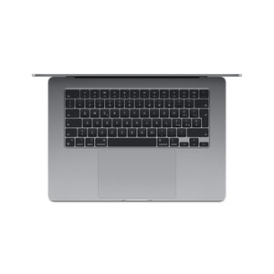 Apple MacBook Air Apple M M3 Ordinateur portable 38,9 cm (15.3") 16 Go 256 Go SSD Wi-Fi 6E (802.11ax) macOS Sequoia Gris