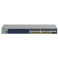 NETGEAR GS728TPP Géré L2/L3/L4 Gigabit Ethernet (10/100/1000) Connexion Ethernet, supportant l'alimentation via ce port (PoE) Gris