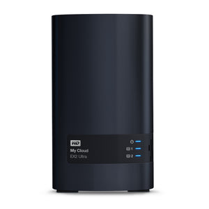 Western Digital My Cloud EX2 Ultra NAS Bureau Marvell Armada 385 1 Go DDR3 4 To HDD My Cloud OS Noir