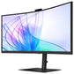 Samsung S65VC écran plat de PC 86,4 cm (34") 3440 x 1440 pixels UltraWide Quad HD LCD Noir