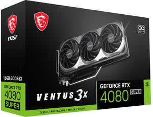 MSI VENTUS GeForce RTX 4080 SUPER 16G 3X OC NVIDIA 16 Go GDDR6X