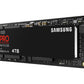Samsung 990 PRO 4 To M.2 PCI Express 4.0 NVMe V-NAND MLC
