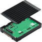 QNAP QDA-UMP4 Boîtier de disques de stockage Enceinte ssd Noir 2.5"