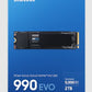 Samsung 990 EVO 2 To M.2 PCI Express 4.0 NVMe V-NAND TLC