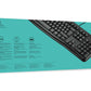 Logitech Keyboard K120 for Business clavier Universel USB AZERTY Français Noir