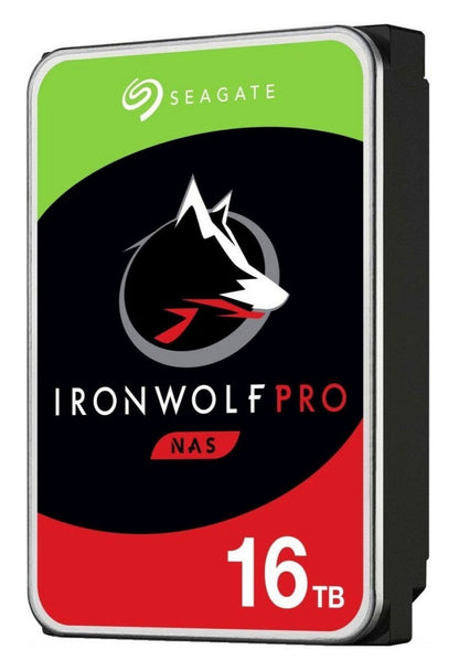 Seagate IronWolf Pro ST16000NE000 disque dur 16 To 7200 tr/min 256 Mo 3.5" Série ATA III