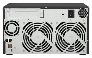 QNAP TS-873A NAS Tower Ryzen Embedded V1500B 8 Go DDR4 0 To QNAP Turbo System Noir