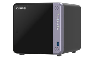 QNAP TS-432X-4G serveur de stockage NAS Tower Alpine Alpine AL-524 4 Go DDR4 QNAP QTS Noir