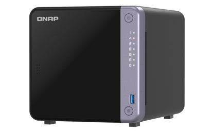 QNAP TS-432X-4G serveur de stockage NAS Tower Alpine Alpine AL-524 4 Go DDR4 QNAP QTS Noir
