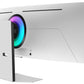 Samsung G95SC écran plat de PC 124,5 cm (49") 5120 x 1440 pixels Dual QHD OLED Argent