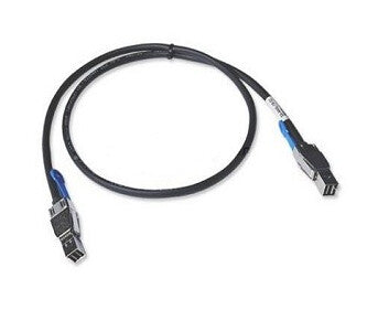 Broadcom L5-25201-00 câble Serial Attached SCSI (SAS) Noir, Bleu, Acier inoxydable