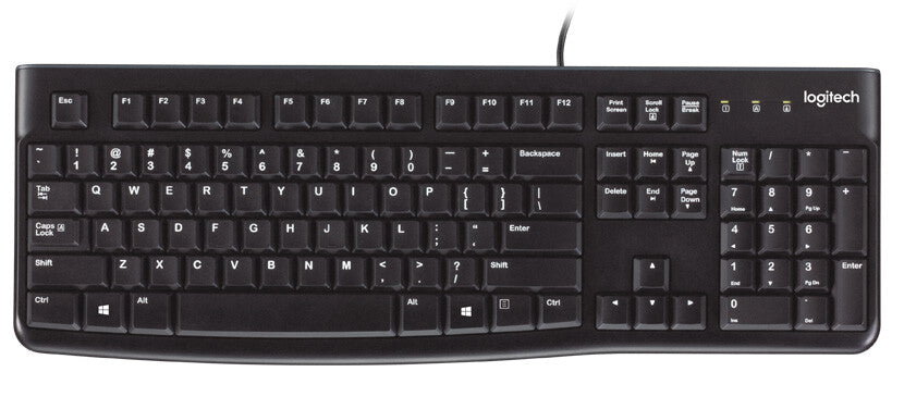 Logitech Keyboard K120 for Business clavier Universel USB QWERTY Espagnole Noir