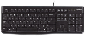 Logitech Keyboard K120 for Business clavier Universel USB QWERTY Espagnole Noir