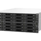 QNAP TS-H3087XU-RP NAS Rack (4 U) Intel Xeon E E-2378 64 Go DDR4 0 To QuTS hero Noir, Blanc
