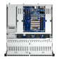 QNAP TS-H3077AFU-R7-64G serveur de stockage NAS Rack (2 U) AMD Ryzen™ 5 64 Go DDR5 0 To QuTS hero Noir, Métallique
