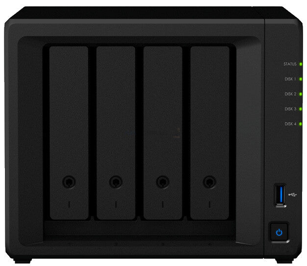 Synology DiskStation DS423+ serveur de stockage NAS Rack (8 U) Intel® Celeron® J4125 2 Go DDR4 0 To DiskStation Manager Noir