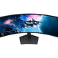 Samsung G95C écran plat de PC 124,5 cm (49") 5120 x 1440 pixels Dual QHD LED Noir