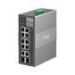 TP-Link Omada IES210GPP commutateur réseau Géré Gigabit Ethernet (10/100/1000) Connexion Ethernet, supportant l'alimentation via ce port (PoE) DIN rail Gris