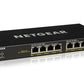 NETGEAR GS308PP Non-géré Gigabit Ethernet (10/100/1000) Connexion Ethernet, supportant l'alimentation via ce port (PoE) Noir