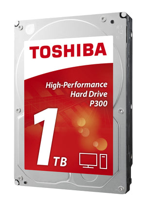 Toshiba P300 1TB disque dur 1 To 7200 tr/min 64 Mo 3.5" Série ATA III