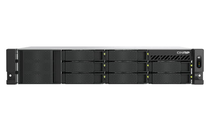 QNAP TS-855EU-RP NAS Rack (2 U) Intel Atom® C5125 8 Go DDR4 0 To QuTS hero Noir