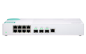 QNAP QSW-308-1C commutateur réseau Non-géré Gigabit Ethernet (10/100/1000) Blanc