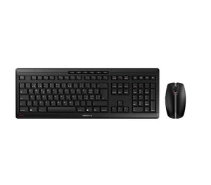CHERRY Stream Desktop clavier Souris incluse Bureau RF sans fil QWERTZ Suisse Noir