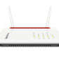 Box FRITZ! 6850 5G routeur sans fil Gigabit Ethernet Bi-bande (2,4 GHz / 5 GHz) Noir, Rouge, Blanc